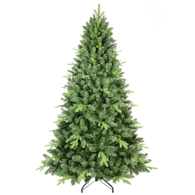 Artificial 6ft Green Christmas Tree With 1339PVC Hard Needle Mixed Branch Tips EX-STOCK Canada