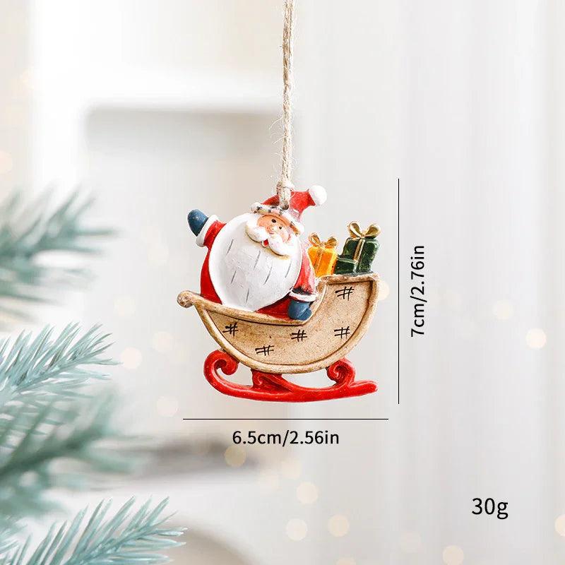 Decorazioni di Natale Cartone Animato Renna OrnamentiEX-STOCK Canada