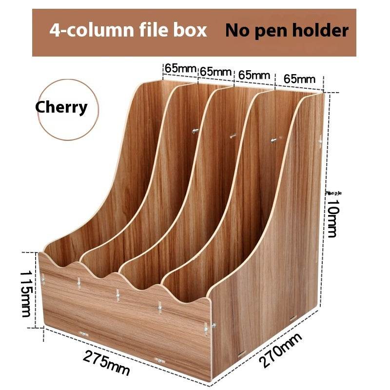 Minimalist Wooden Desk Organizer Office Table Organizer - EX-STOCK Canada