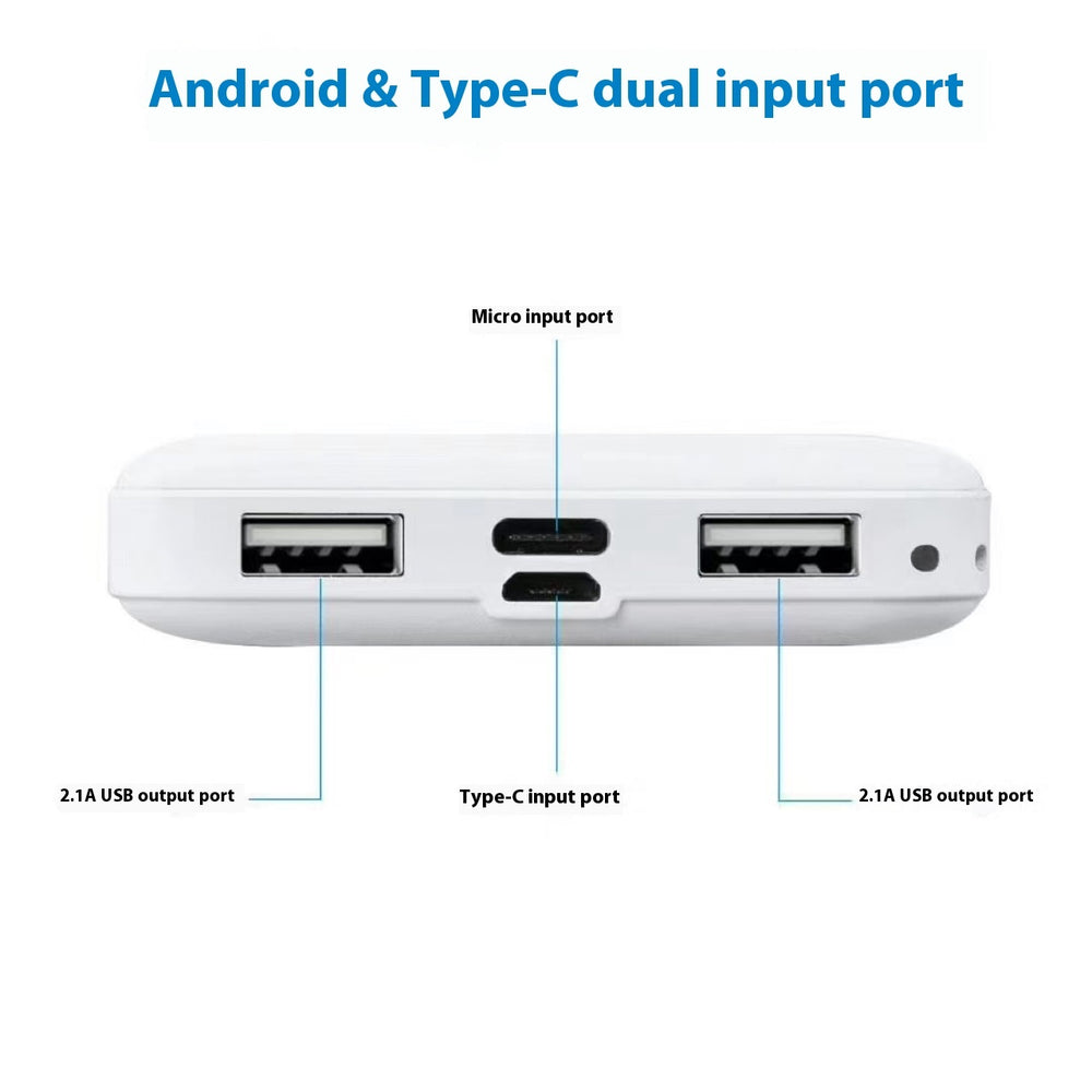 Fashion Ultra-thin Mini Mobile Power Bank EX-STOCK Canada