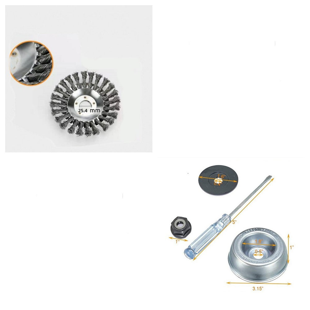 Direktverkauf ab Werk: Drahtrost-Entfernung Rasentraktor Rasentraktorkopf Rasentraktor-Unkrautkopf Rasentraktor-Unkrautfaden-ScheibeEX-STOCK Canada