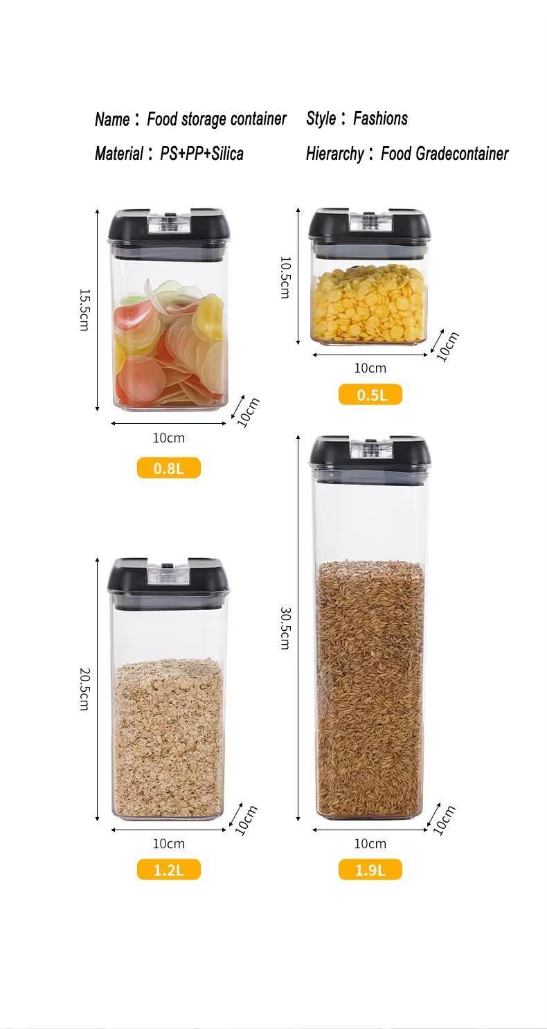 Set da 7 pezzi di contenitori per alimenti