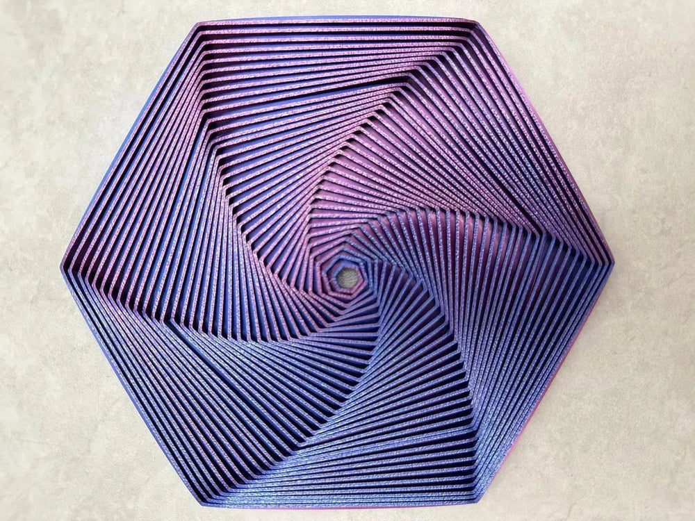 Hexagon Fidget Toy 3D Printing Toy - EX-STOCK Canada