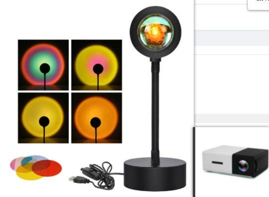 Lampada Proiettore Tramonto Proiettore Tramonto Luce Notturna Decorazione Murale IlluminazioneEX-STOCK Canada