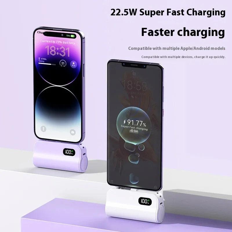 Power Bank Tascabile Mini Capsule Certificazione 3c 5000 MAEX-STOCK Canada