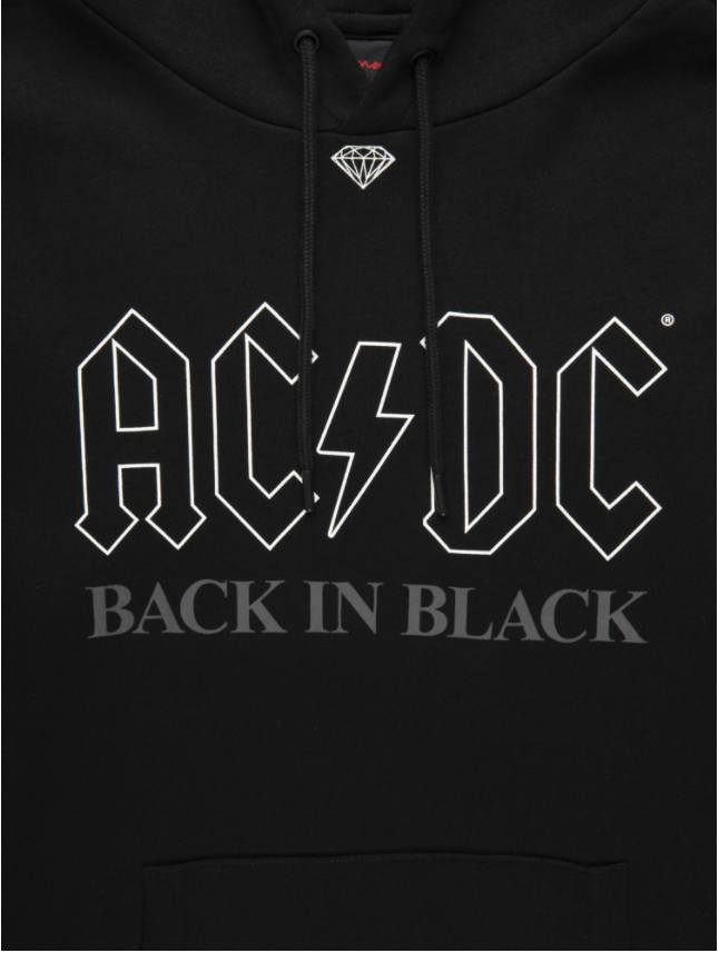 Diamond Back in Black - Mens Hoodie - EX-STOCK Canada