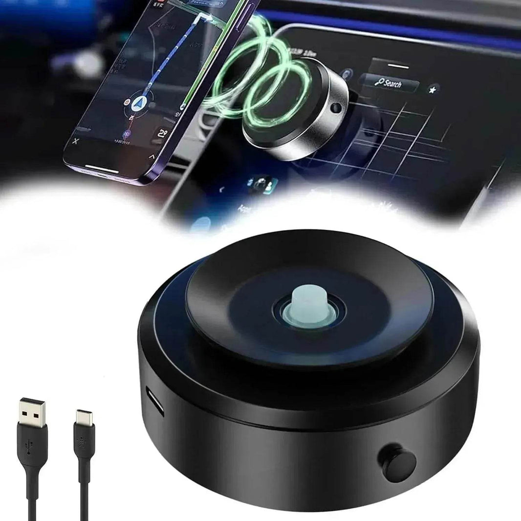 Intelligent Mobile Phone Holder Double-Sided Car Mount Magnetic Universal Adsorption Bracket Vacuum Adsorption Stable For Phone - EX-STOCK Canada
