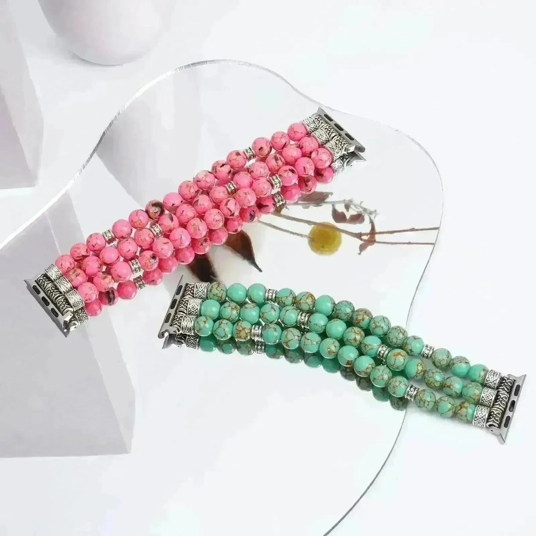 Beaded Bracelet Smart Phone Watch Strap for women - EX-STOCK CANADA
