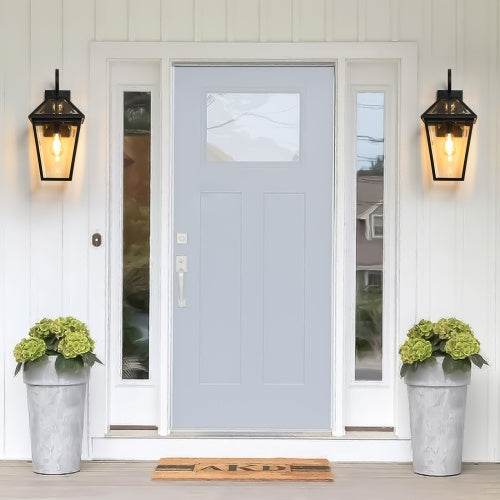 Modern Outdoor Waterproof Wall Lights fixture Support Many Types Of Bulb-2 Packs - EX-STOCK Canada