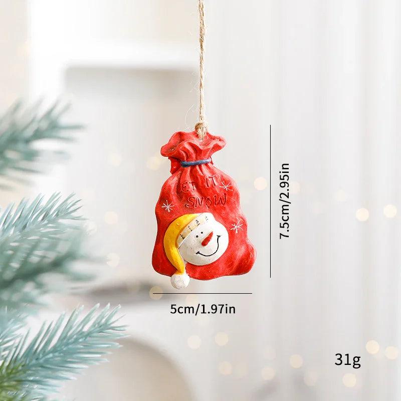 Decorazioni di Natale Cartone Animato Renna OrnamentiEX-STOCK Canada