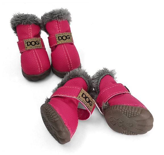 Dog Thick Snow Boots Keep Warm Teddy Autumn And Winter VIP Shoes EX-STOCK Canada