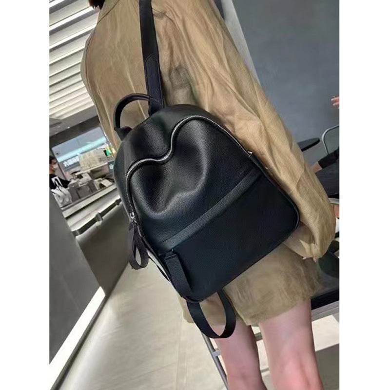 Premium Leather Backpack – Sleek & High-Grade Design - EX-STOCK Canada