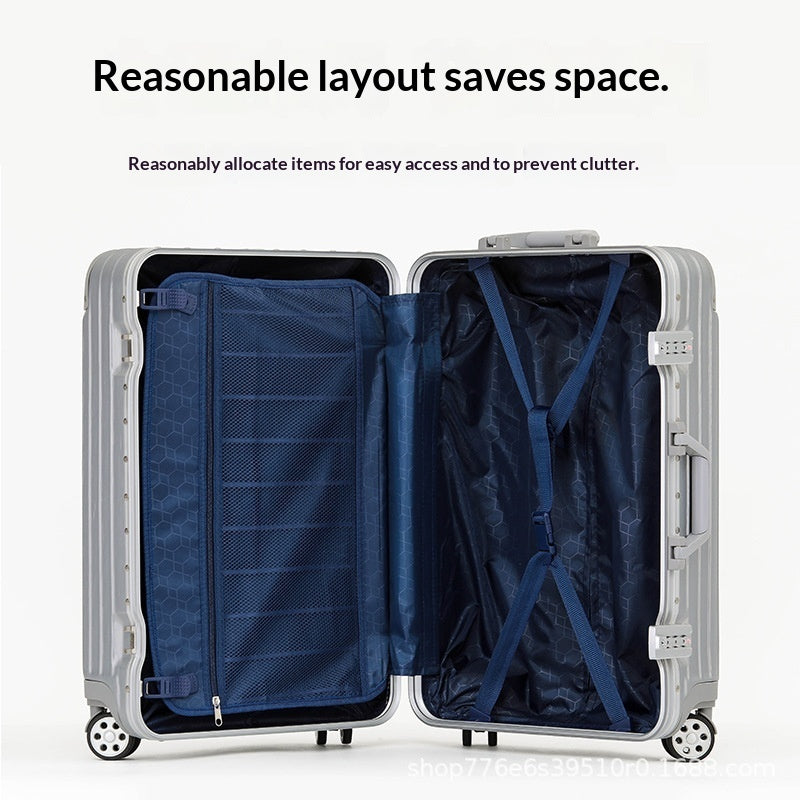 Drop-Resistant All-Aluminum-Magnesium Alloy Luggage For Travel | EX-STOCK Canada