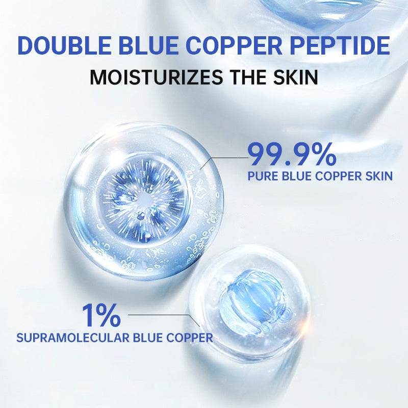 UDAER Blue Copper Peptide Serum Essence Rejuvenating Moisturizing Anti-wrinkle, Soothing And Repairing - EX-STOCK Canada