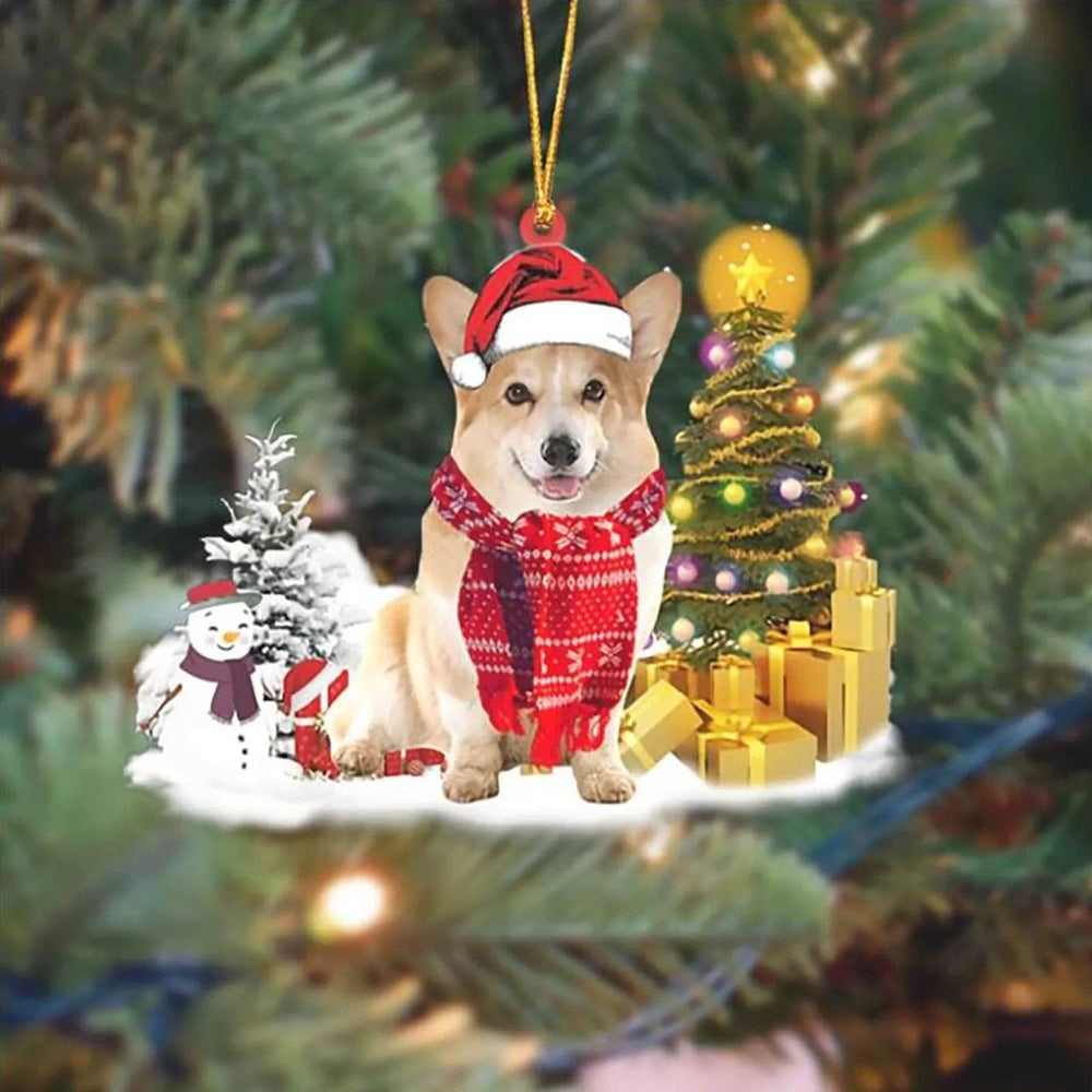 Christmas Family Puppies Decorate Trees With Lights - EX-STOCK Canada