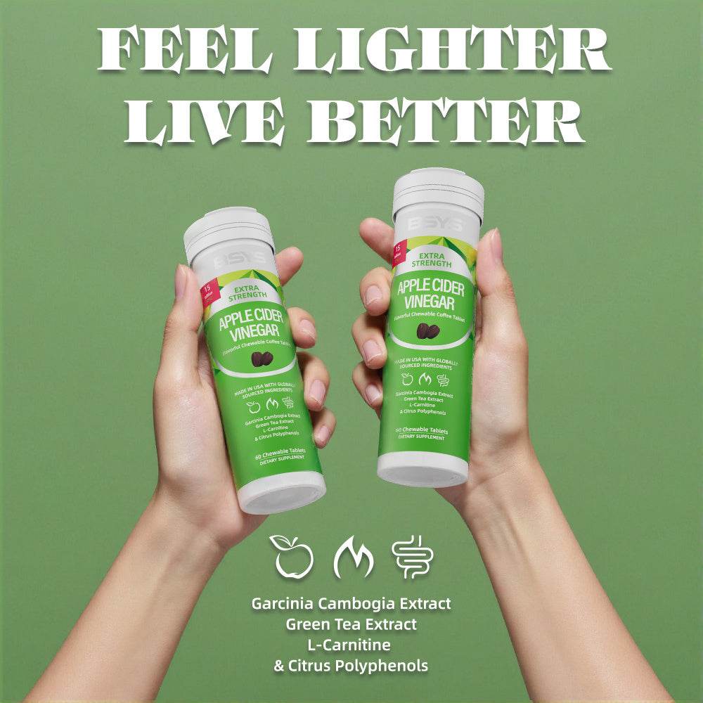 BSYS ACV Coffee Flavor These Chews Are A Game Changer Skip The Harsh ACV Taste Get All The Benefits With A Smooth Roasty Coffee Kick WellnessWins CoffeeLoversEssential - EX-STOCK Canada