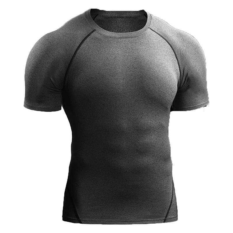 Quick Drying Men Short Sleeve Exercise Running Workout T-shirt Top - EX-STOCK Canada