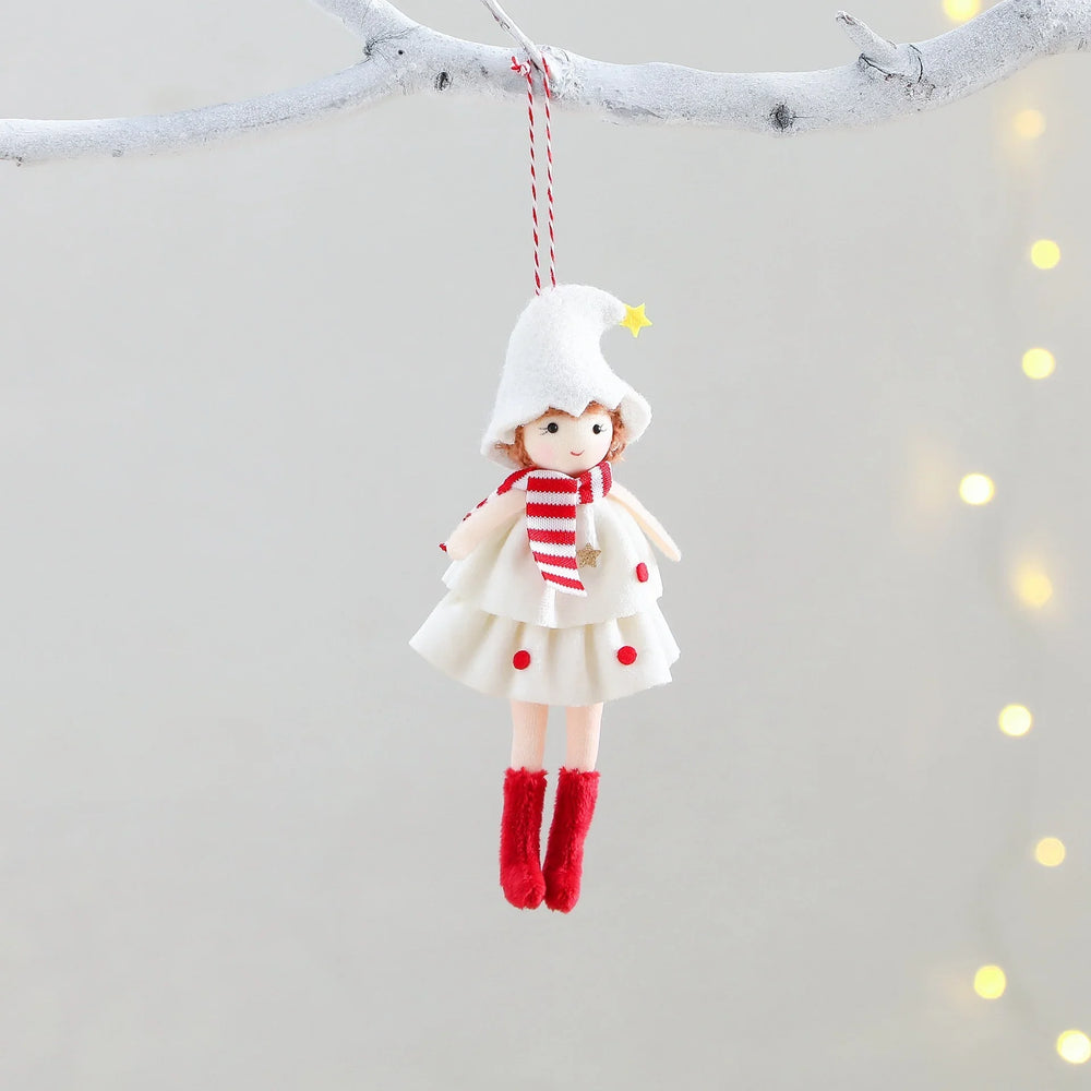 Christmas Cake Dress Girl Doll Angel Pendant EX-STOCK Canada