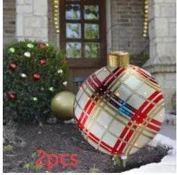 Christmas Ornament Holly Ball Outdoor Tree Decoration Christmas Balls for Yards - EX-STOCK Canada