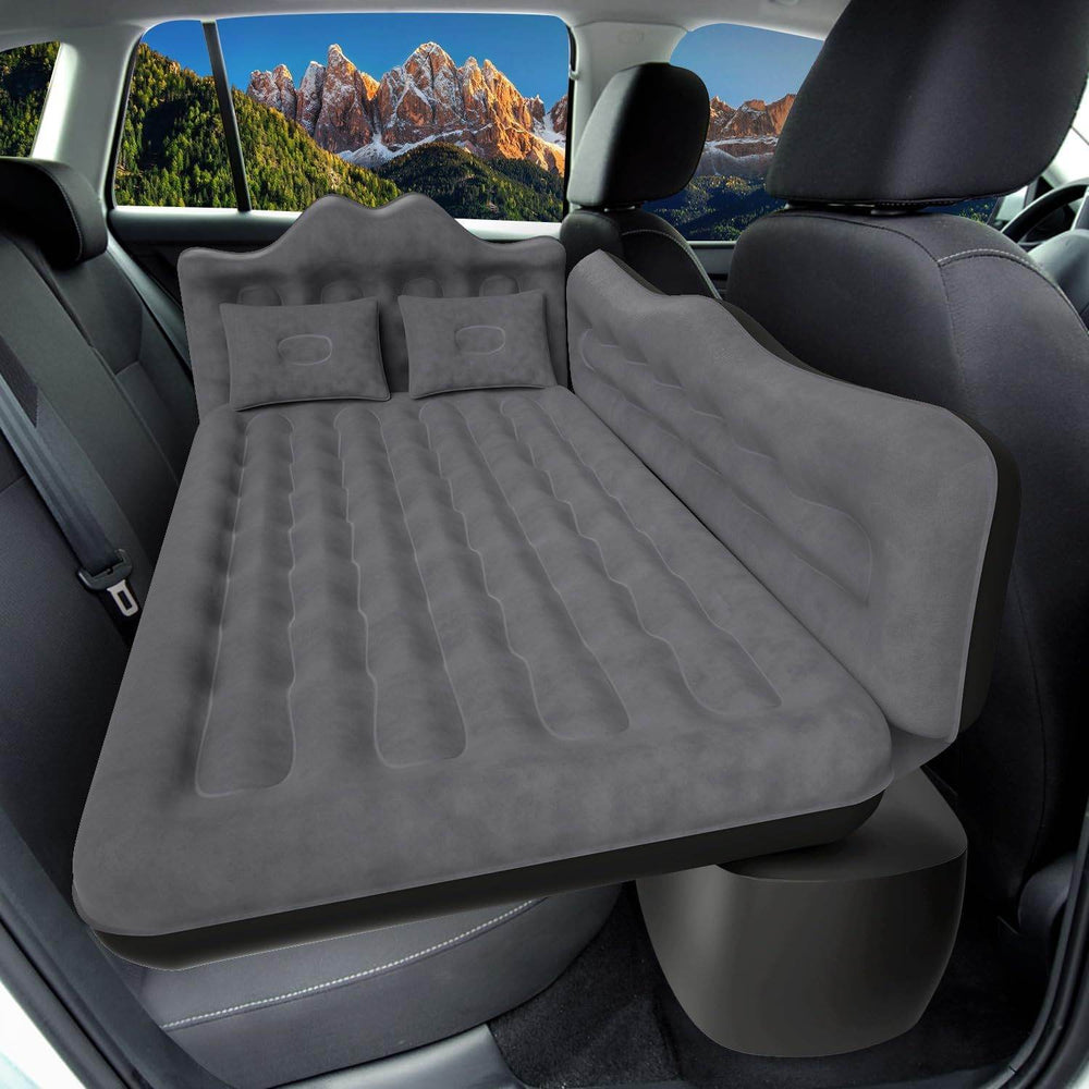 Inflatable Car Truck Outdoor Camping Air Mattress with 2 pillows - EX-STOCK Canada