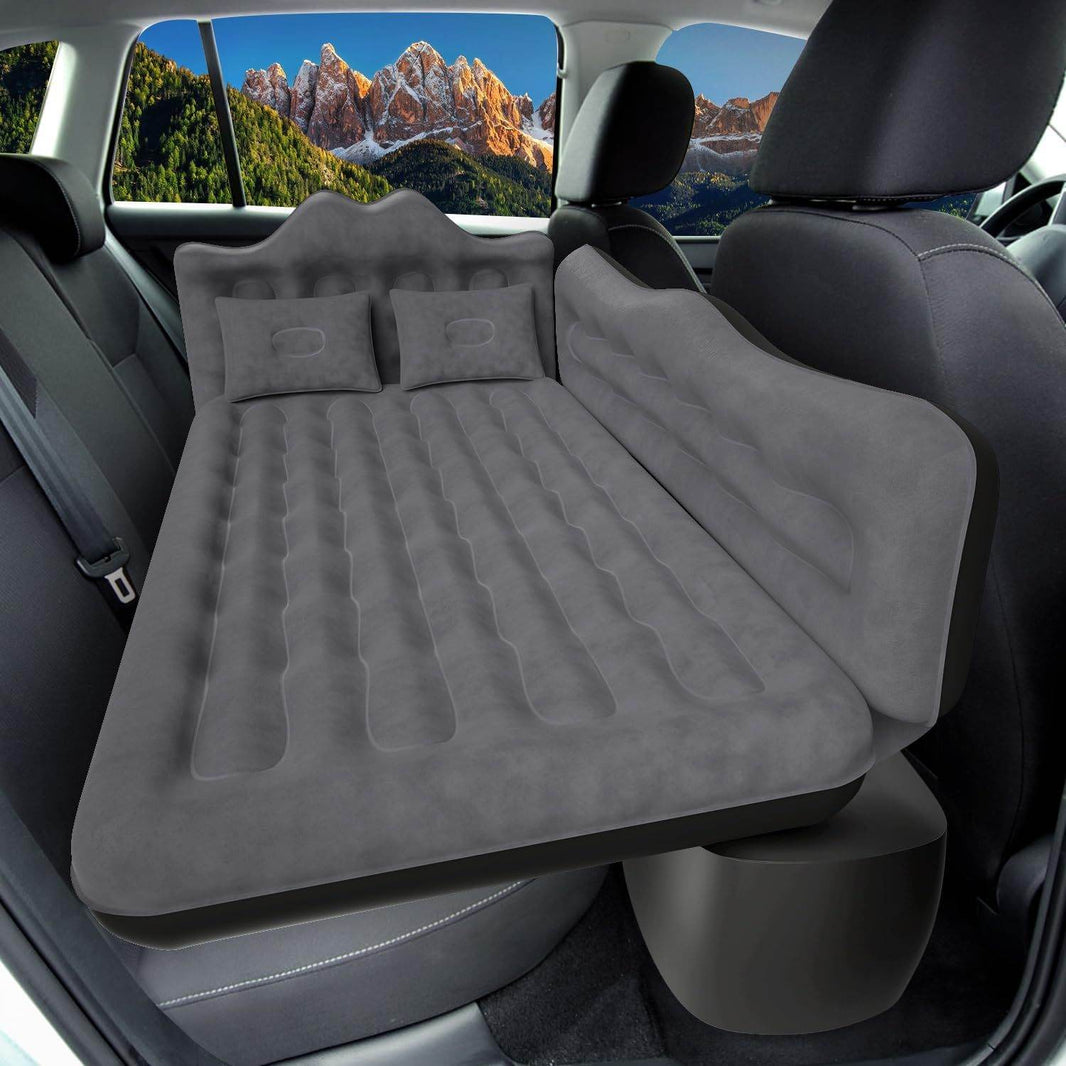 Inflatable Car Truck Outdoor Camping Air Mattress with 2 pillows - EX-STOCK Canada