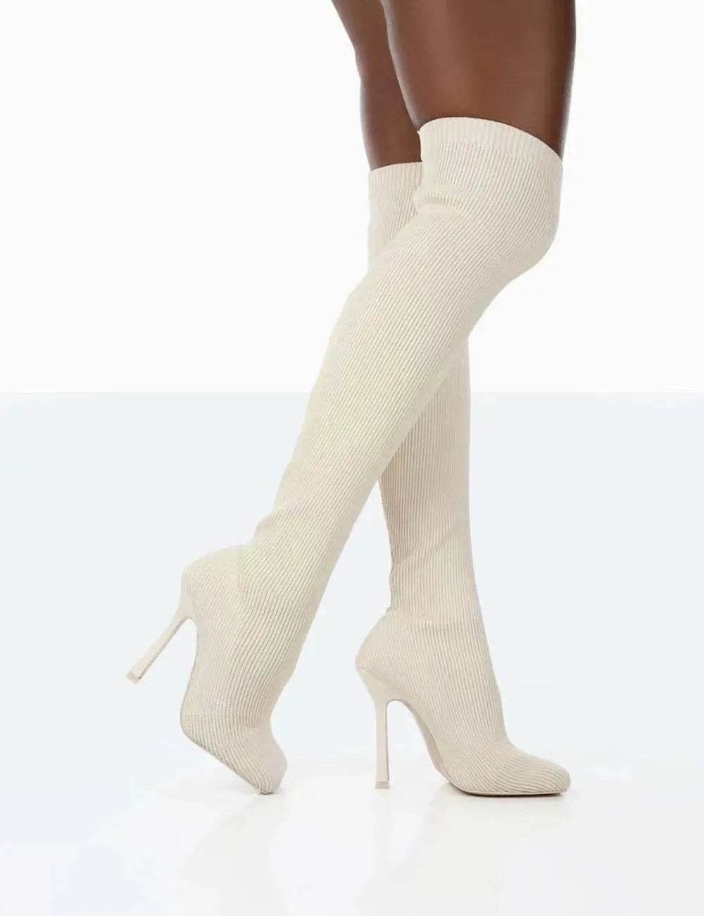 Thigh High Boots Women Over The Knee Long Boots Fashion Shoes - EX-STOCK Canada