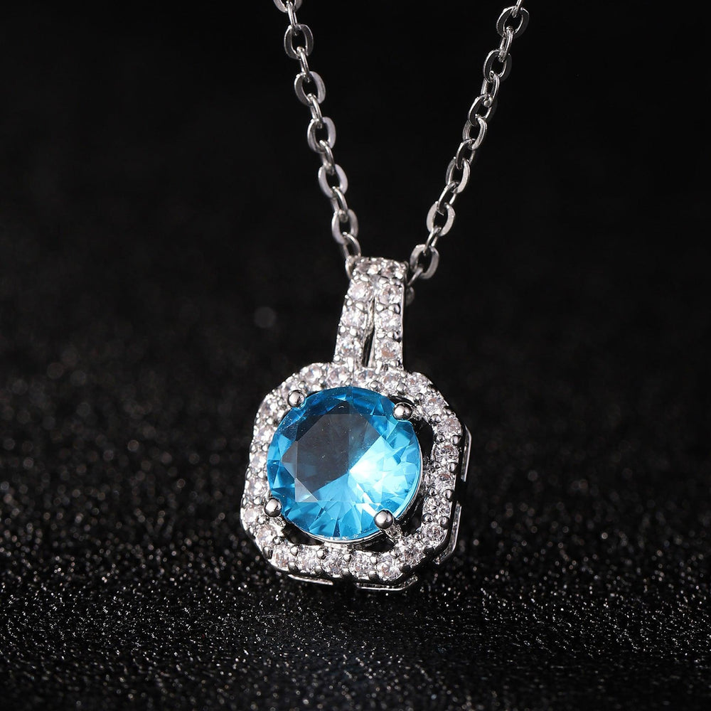 Collier Pendentif Bouteille de Parfum Femme Plein Diamant - EX-STOCK Canada