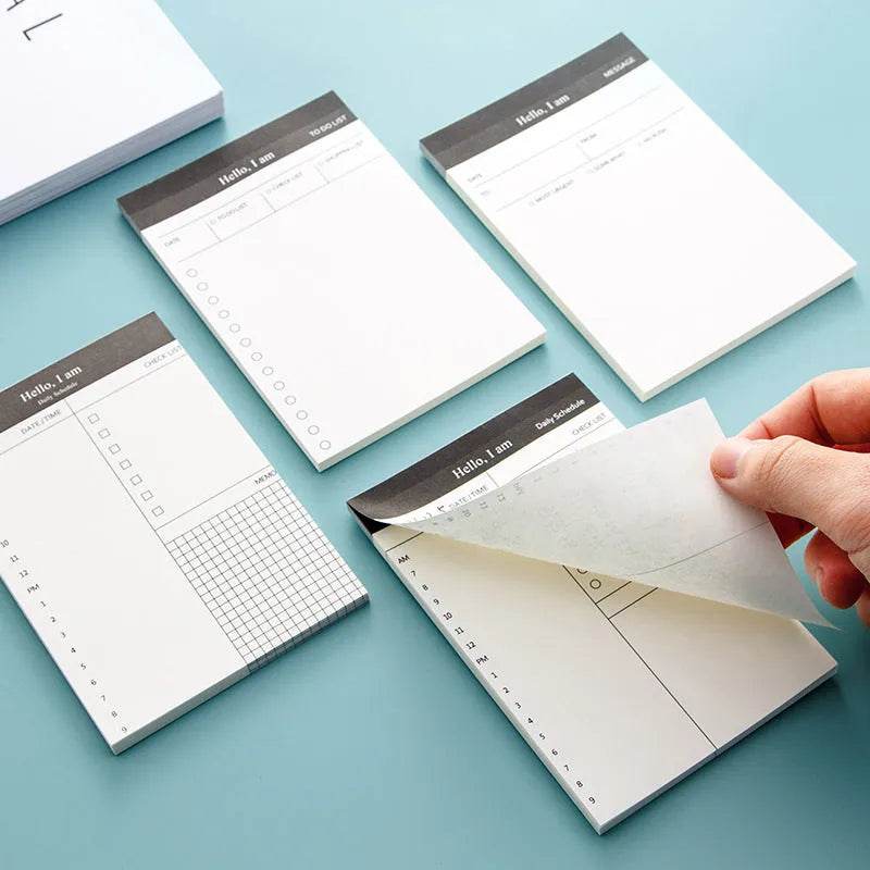 Portable Notepad Schedule Daily Planner - EX-STOCK Canada