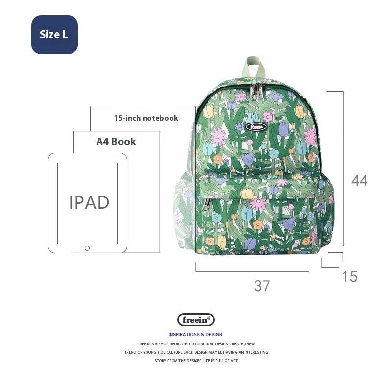Original Niche Printed Backpack For Women - EX-STOCK Canada