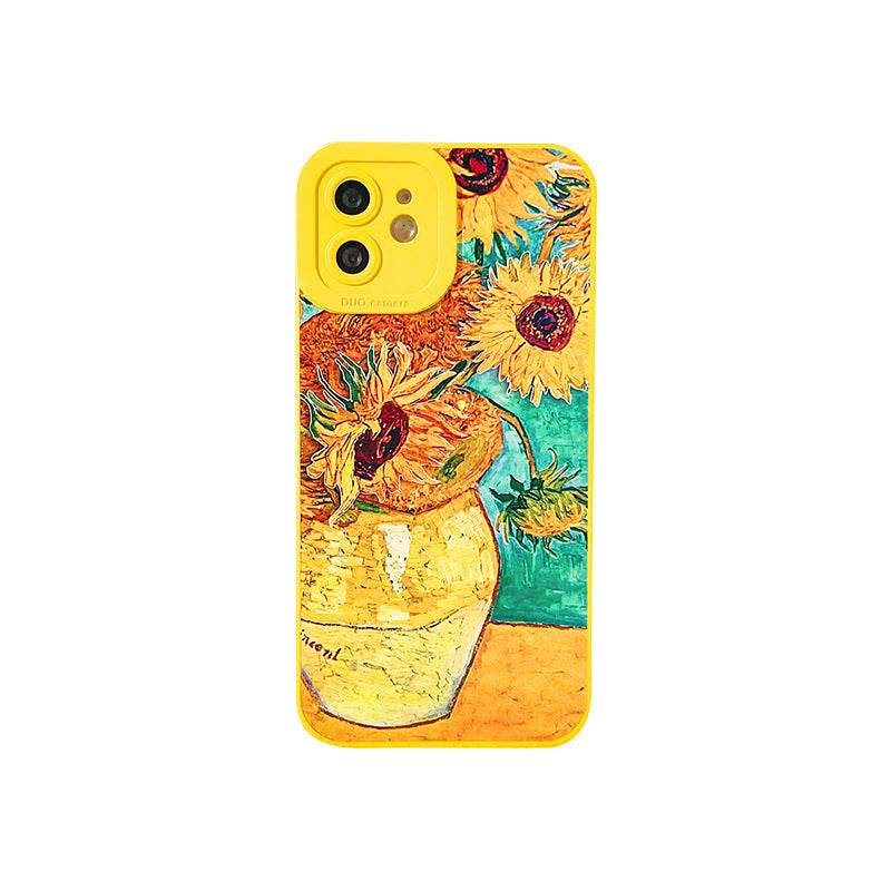 Sunflower silicone IPhone14 Case women - EX-STOCK Canada