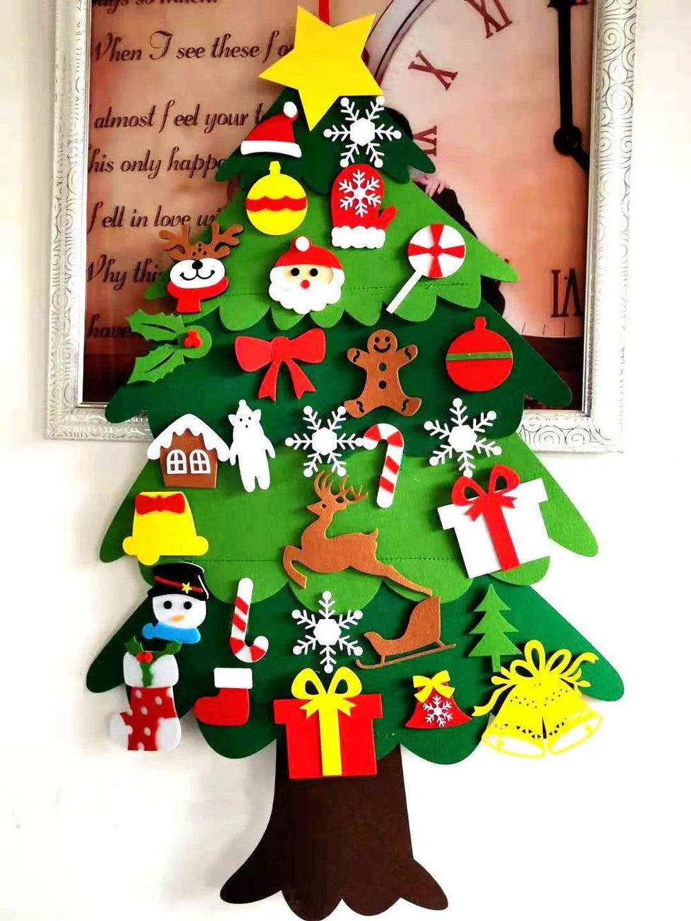 Christmas Ornaments Christmas Tree New Pendant Felt - EX-STOCK Canada