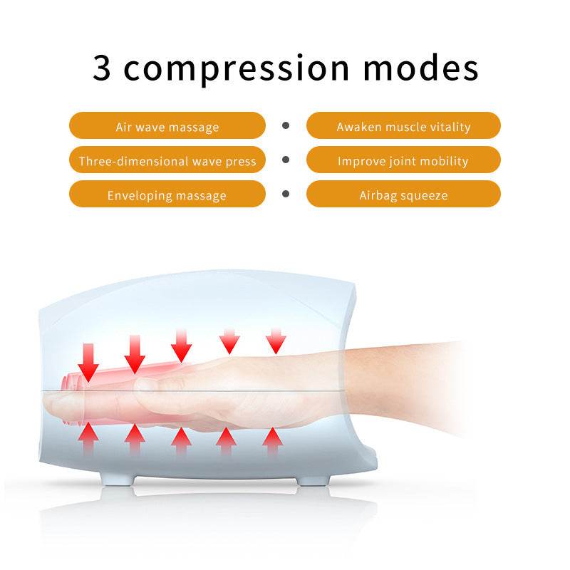 Hand Massage Instrument Electric Mouse Heating Palm Finger Wrist Massage - EX-STOCK Canada