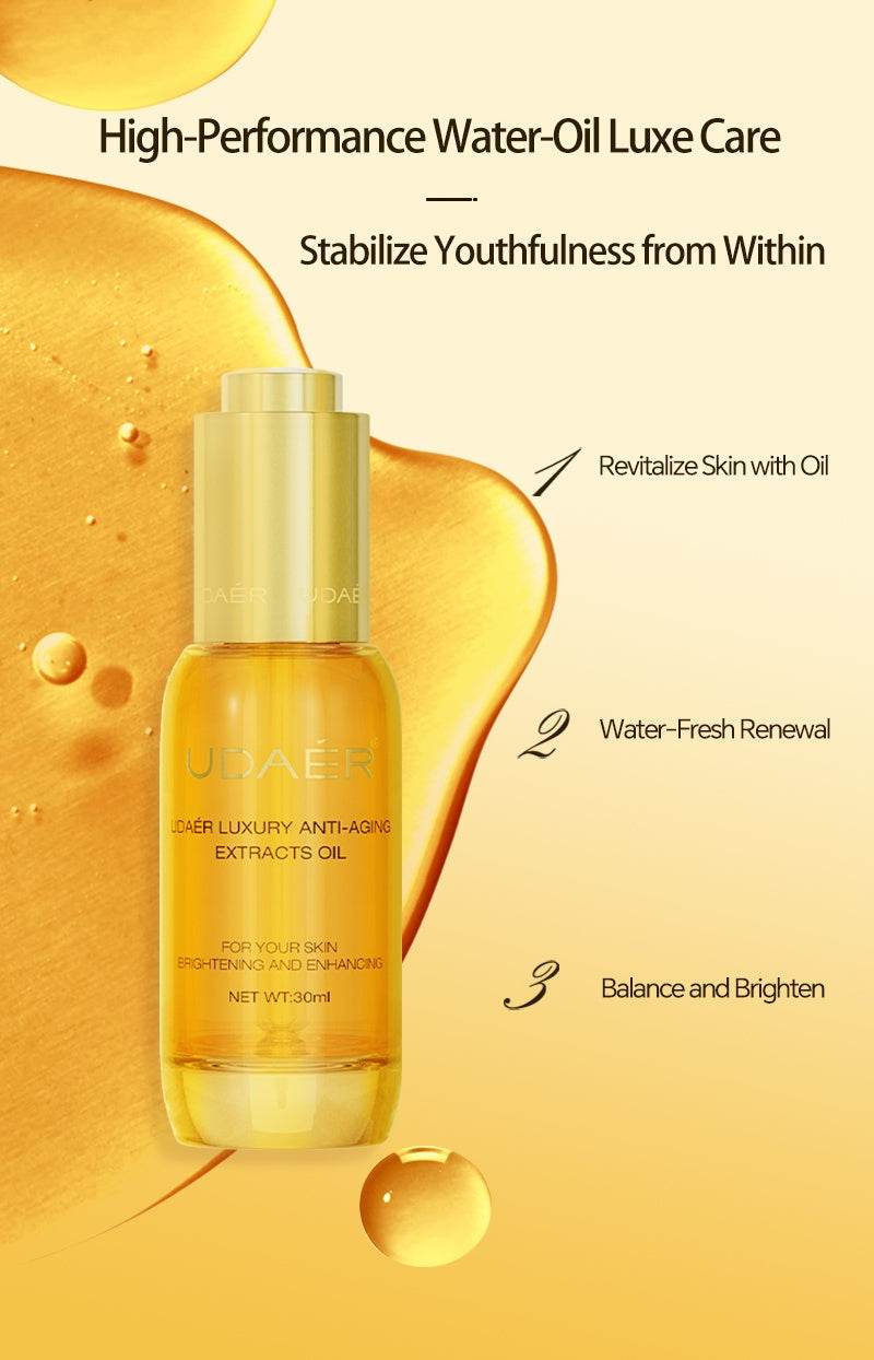 UDAER Luxury Anti-Aging Oil Extract Essence Hydrating Rejuvenating Oil - EX-STOCK Canada