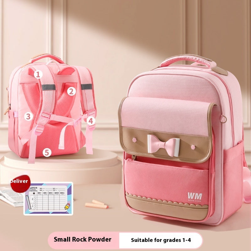 Children's Backpack For Grade Portable Burden Alleviation EX-STOCK
