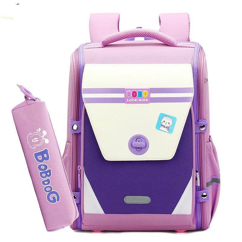 Children's Schoolbag Primary School Spine Protection Burden Reduction Backpack - EX-STOCK Canada