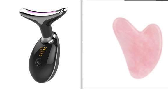 LED neck beauty device - Photon Therapy Neck Beauty Anti Wrinkle Machine EMS Tighten Massager - EX-STOCK Canada