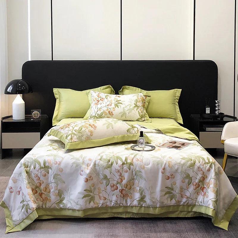 Tencel Summer Duvet Four-piece Washed Silk EX-STOCK Canada
