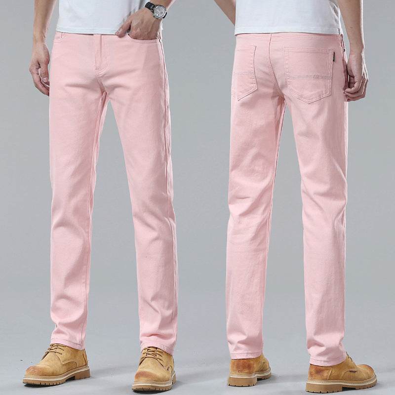 Men Fashion Brands Stretch Slim Fit Skinny Denim Pants jeans Trouser - EX-STOCK Canada