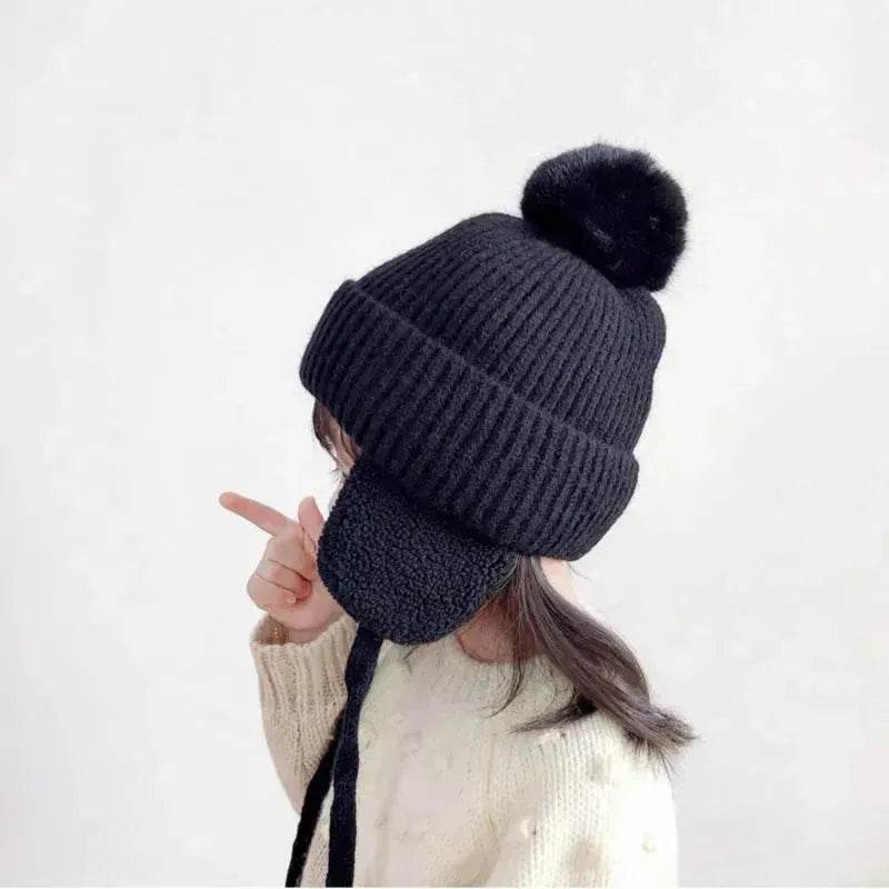 Autumn And Winter Children's Cute Knitting Wool Hat Winter - EX-STOCK Canada