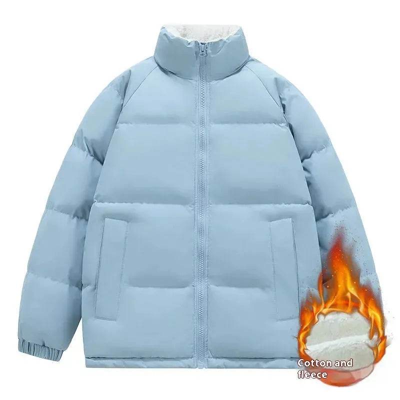 Men's Autumn And Winter Fleece-lined Thick Cotton-padded Puffer Coat - EX-STOCK Canada