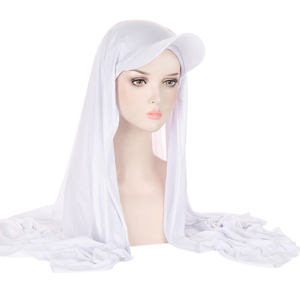 وشاح قبعة نسائية بلون موحد، الشرق الأوسط، وشاح بولوفر متناسق، قبعة موسمية للمسلمات EX-STOCK Canada