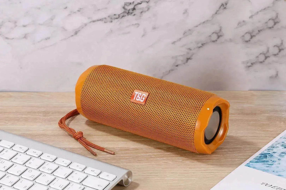 Fabric Portable Creative With Card Holder Wireless Bluetooth Speaker - EX-STOCK Canada