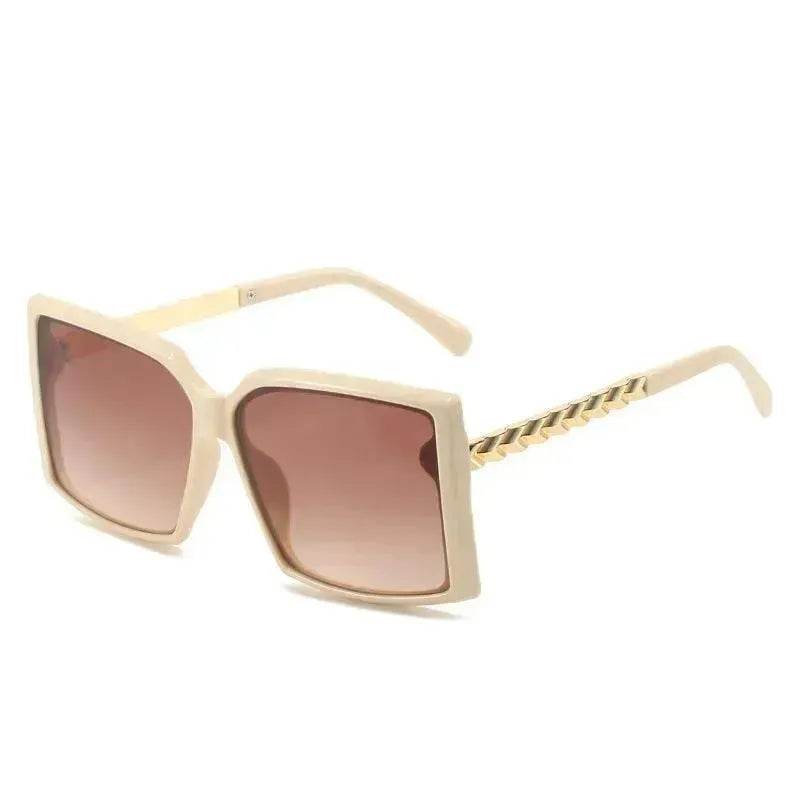 Fashion Box Simple Catwalk Light Luxury Sunglasses - EX-STOCK Canada
