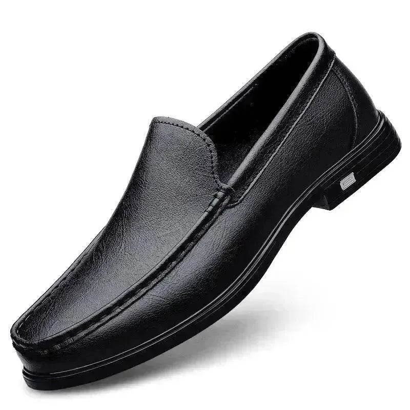 Fashion Cowhide Casual Loafers Men Business Shoe Office Shoe for Men Genuine Leather Shoe for Men - EX-STOCK Canada