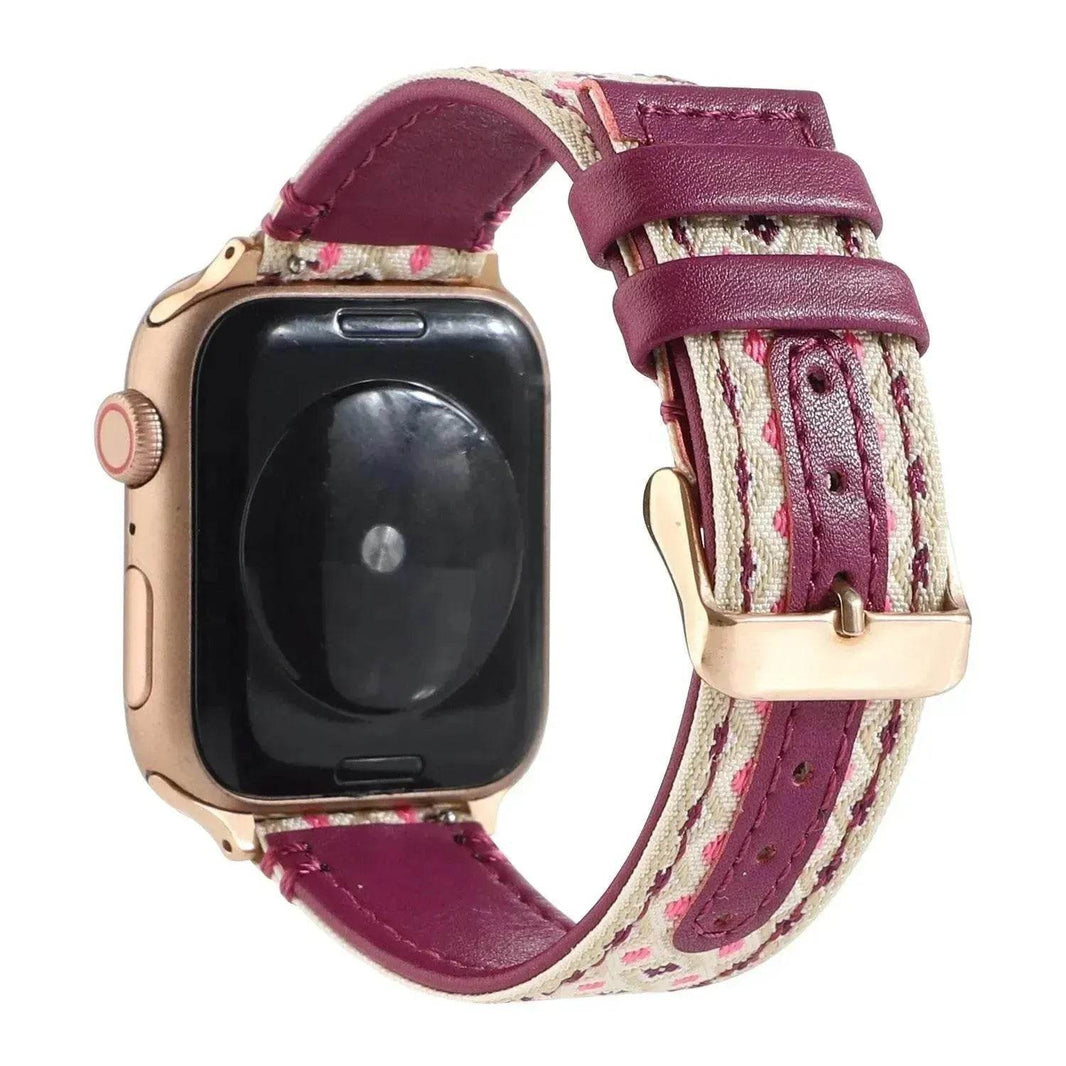 Fashion Personality Wristband Men's And Women's Tide Ethnic Wind Leather Watch Strap - EX-STOCK Canada