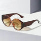 Fashion Round Frame Colorful Sunglasses - EX-STOCK Canada