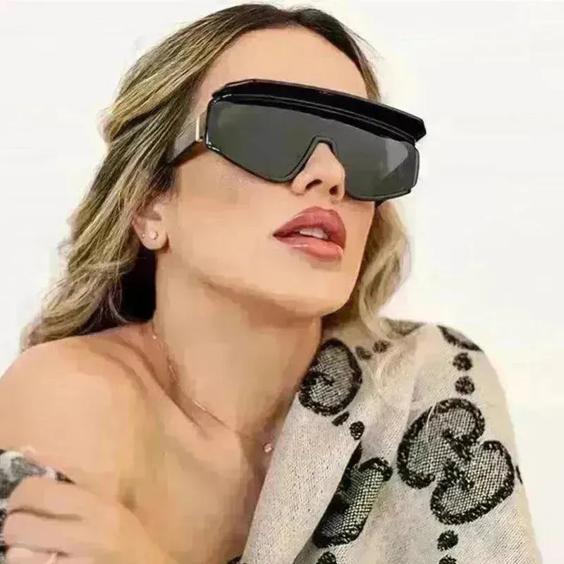 Fashion Square Brim Sunshade Sunglasses - EX-STOCK CANADA