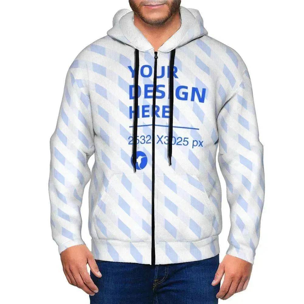 Fashion Versatile Men's Hooded Zip Cardigan - EX-STOCK Canada