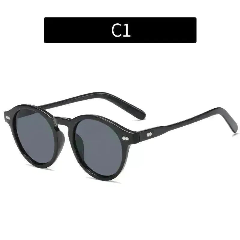 Fashion Vintage Round Frame Sunglasses - EX-STOCK CANADA