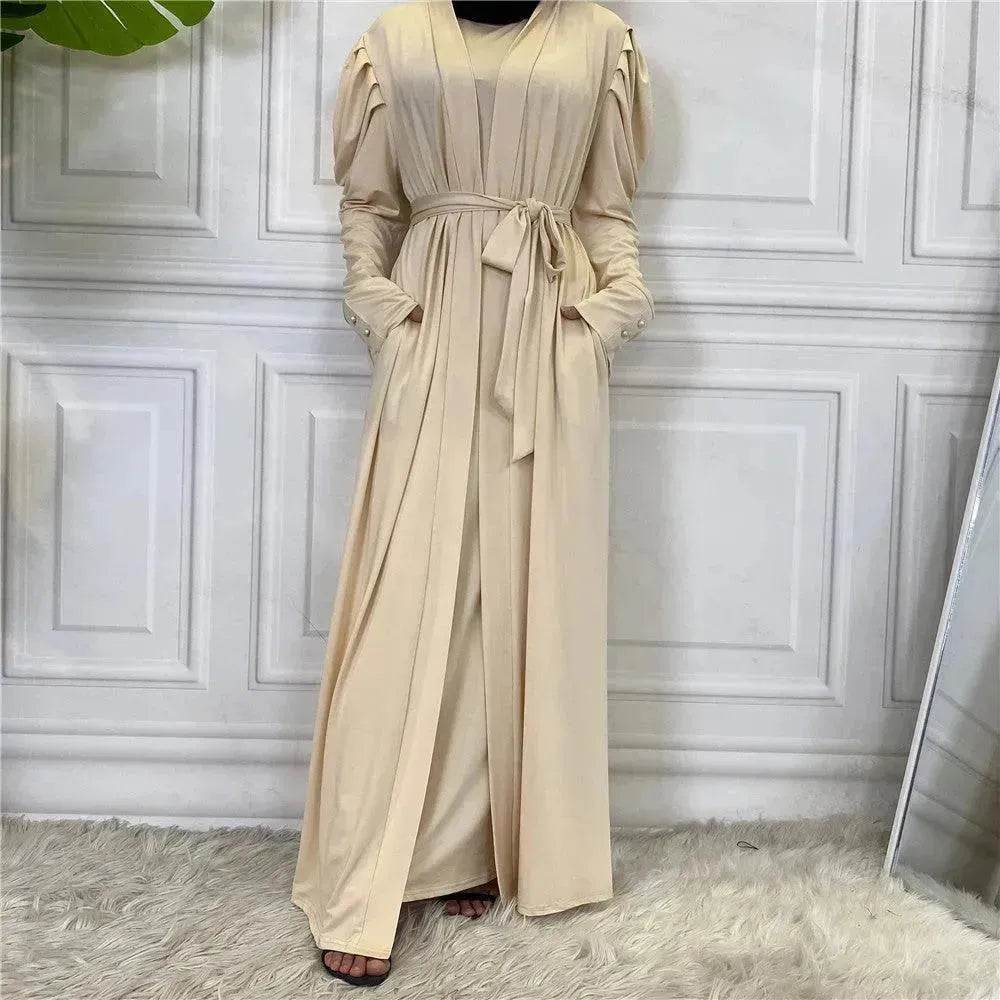 Fashion Women's Solid Arab Cardigan - EX-STOCK Canada